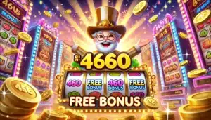 แถมฟรี! โบนัสสนุกกับ 460bet สล็อต แค่สมัครเลย